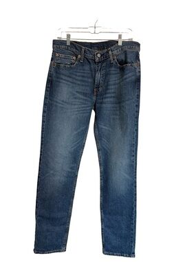 Levi's Men's Straight Slim 511 Jeans in Classic Blue Wash